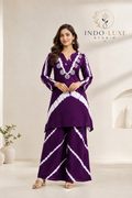 Purple Cord Set - Coordinated Two-Piece