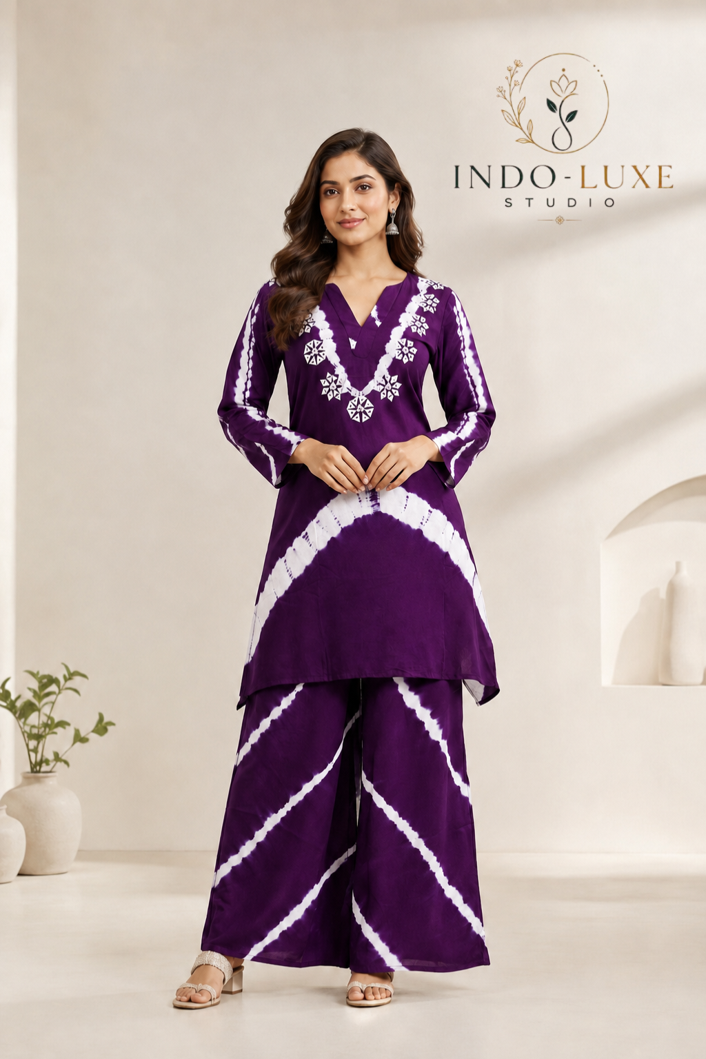 Purple Cord Set - Coordinated Two-Piece