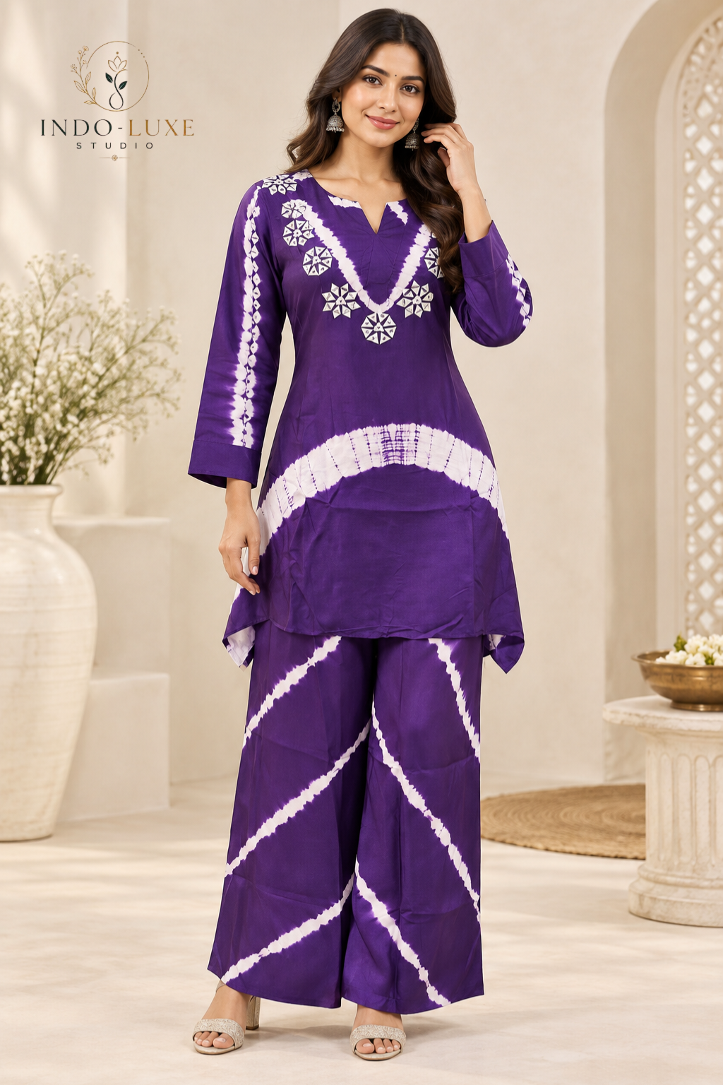 Purple Cord Set - Coordinated Two-Piece
